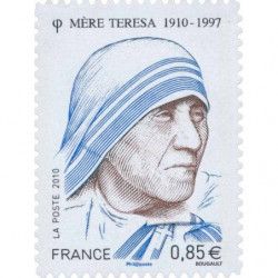 Timbre autoadhésif de France N°468 - Mère Teresa.