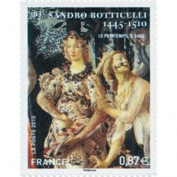 Timbre autoadhésif de France N°492 - Botticelli.