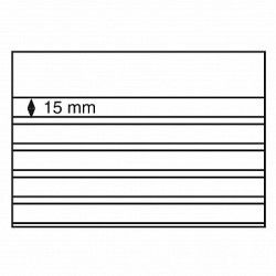 Cartes de classement 210 x 148 mm pour timbres-poste, paquet de 500.