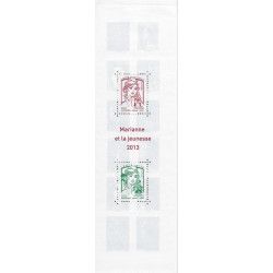 Carnet mixte Marianne et la jeunesse gommé N°1520A.