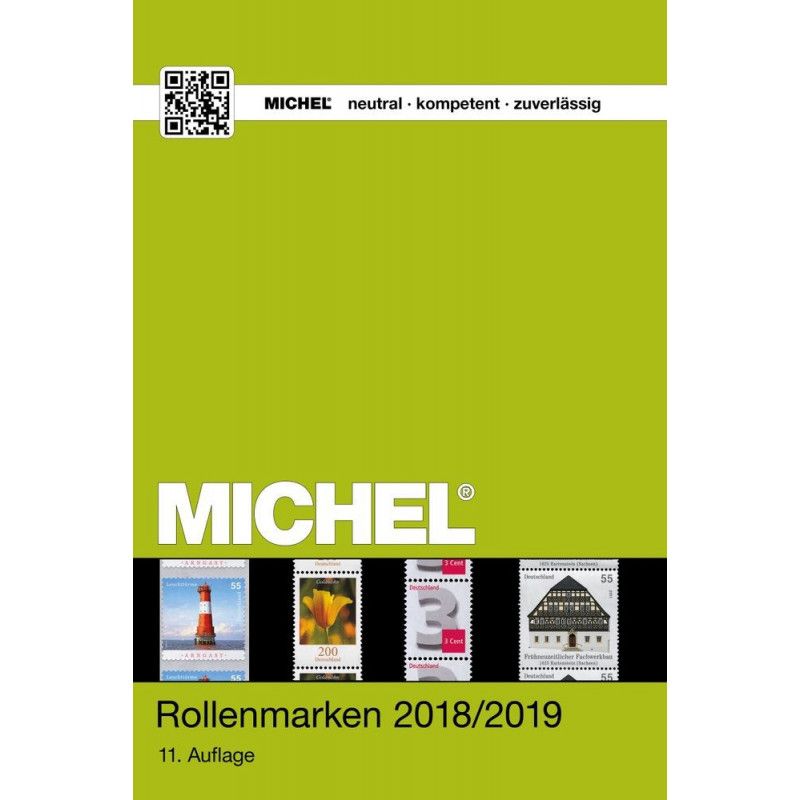 Catalogue de cotation Michel timbres roulettes allemand, édition 2018.