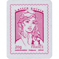 Timbre autoadhésif de France N°1217A - Marianne et la Jeunesse.