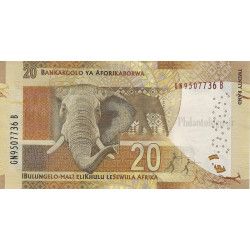 Afrique du Sud 3 billets de banque neufs.