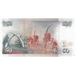 Kenya 5 billets de banque neufs.