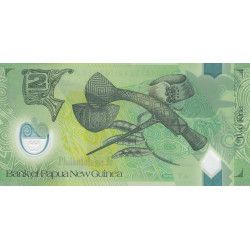 Papouasie Nouvelle Guinée 3 billets de banque neufs.