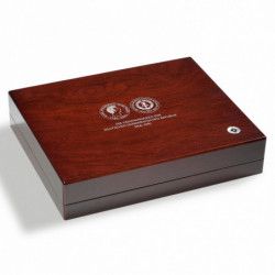 Coffret Volterra Quatro pour 123 pièces commémoratives de RDA.