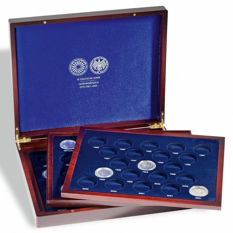 Coffret Volterra Trio pour 10 DM commémoratives allemandes.