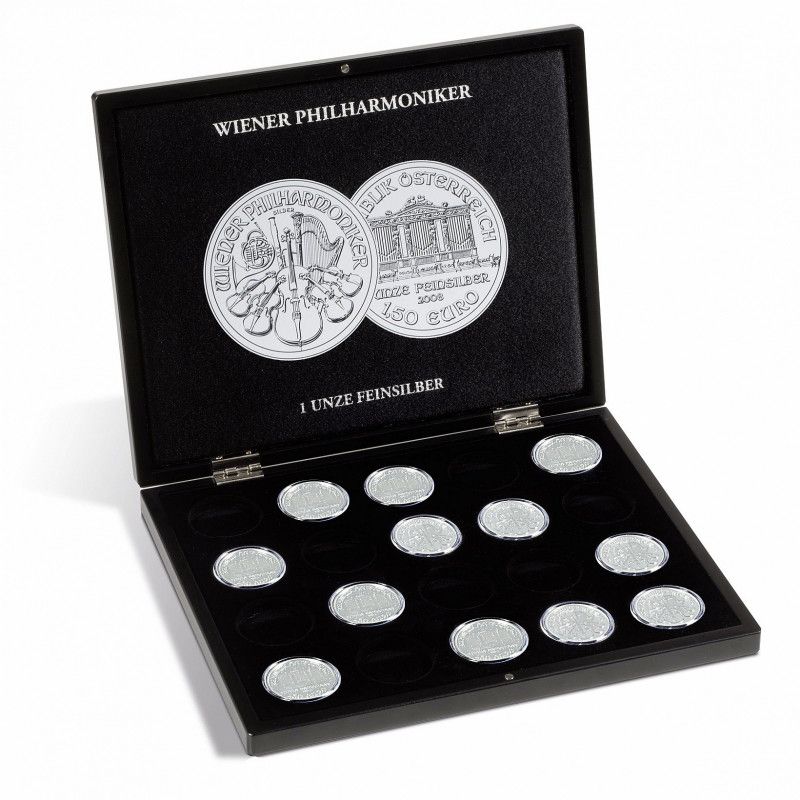 Tube de pièces argent 99,9% - Philharmonique de Vienne - 20 X 1 Once