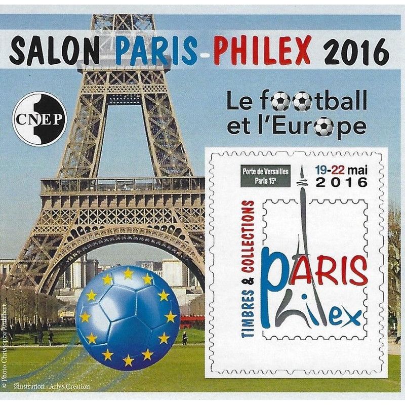 Bloc C.N.E.P. N°72a Paris-Philex 2016 non dentelé.