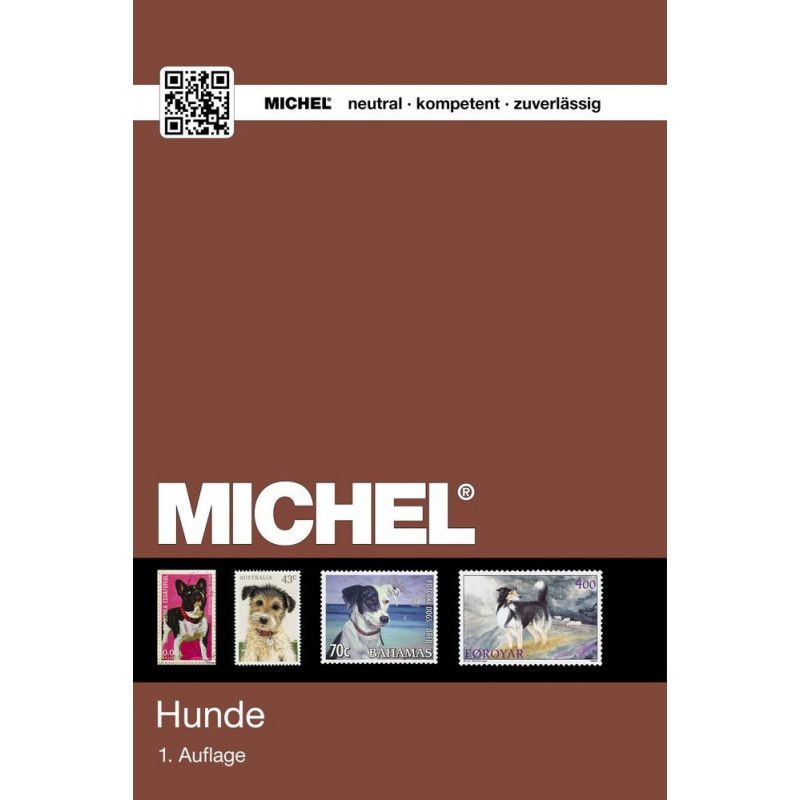 Catalogue de cotation Michel timbres thématiques Chiens.