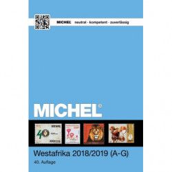 Catalogue Michel de cotation timbres d'Afrique de l'Ouest 2018, volume 1 (A-G).