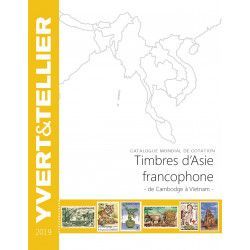 Catalogue Yvert de cotation timbres d'Asie Francophone 2019.