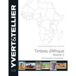 Catalogue Yvert de cotation timbres d'Afrique volume 2 - Griqualand à Zoulouland.