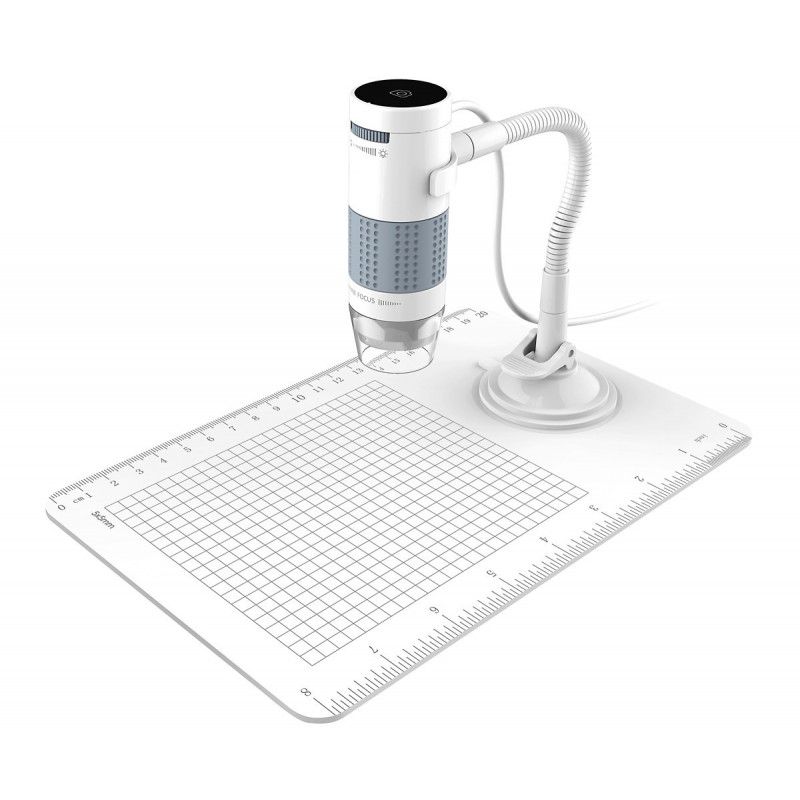 DigiMicroscope Flex grossissement jusqu'à 250 fois avec trépied.