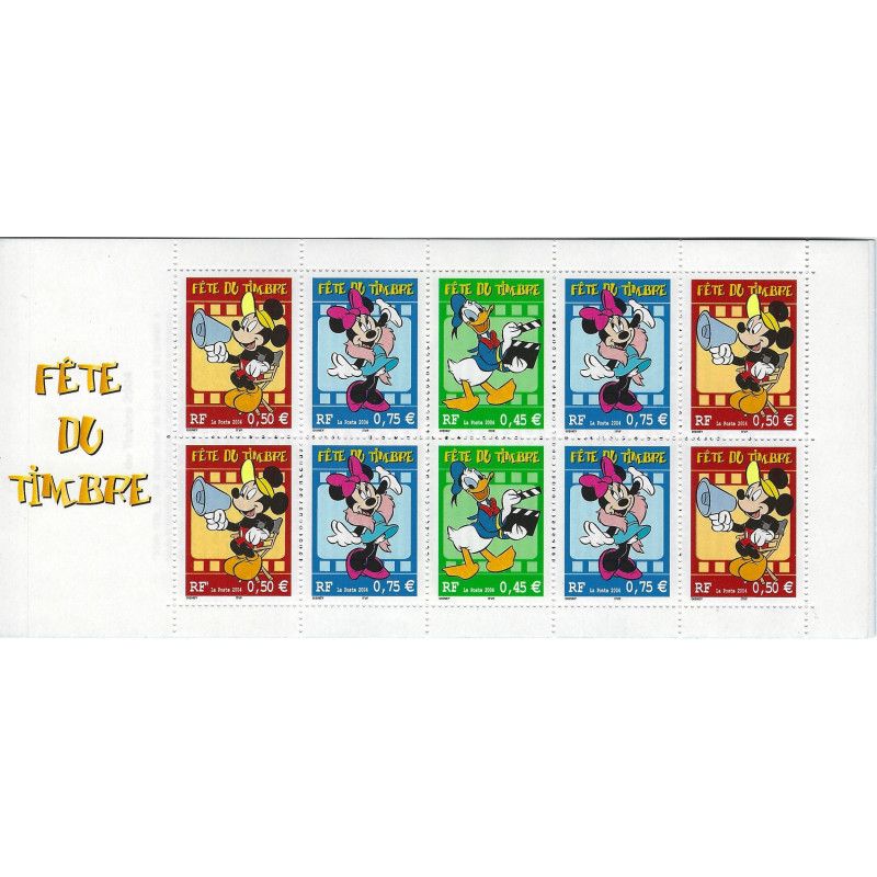 Carnet Fête du timbre 2004 - Walt Disney neuf**.