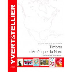 Catalogue Yvert de cotation timbres d'Amérique du nord Canada à Terre Neuve.
