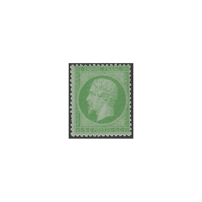 Empire dentelé timbre de France N°20 neuf*.