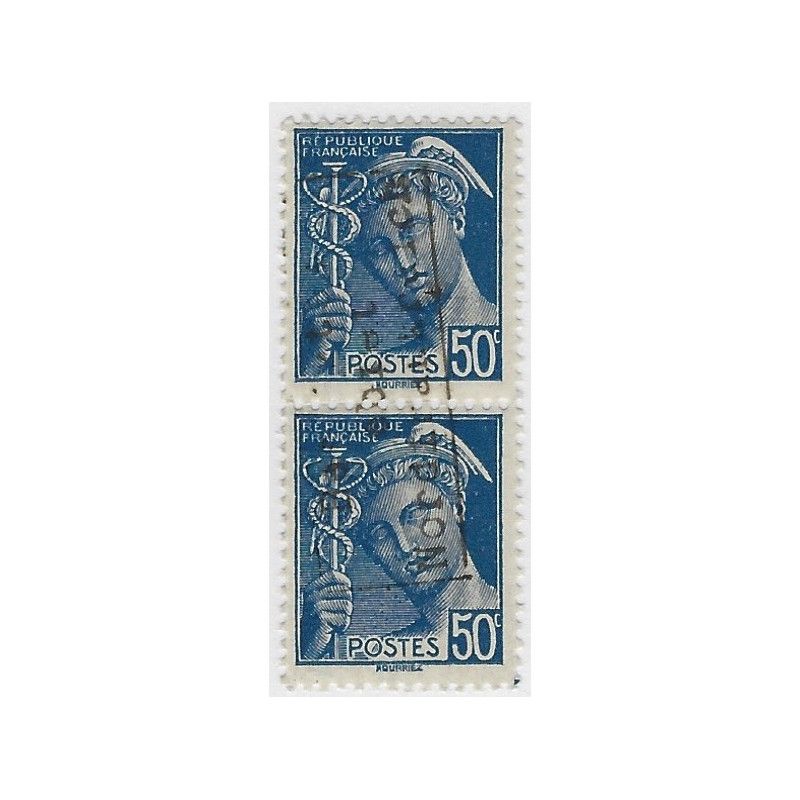 Timbre de guerre N°7 surcharge à la main Coudekerque neuf*.