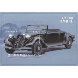 Feuillet de timbre Citroën Traction N°F5303 neuf**.