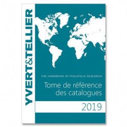 Tome de référence des catalogues 2019 Yvert et Tellier.