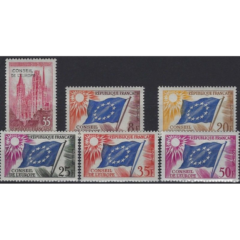 France timbre de service N°16-21 série neuf**.
