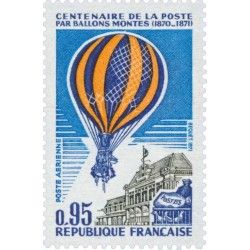 Timbre poste aérienne N°45 Ballon monté neuf**.