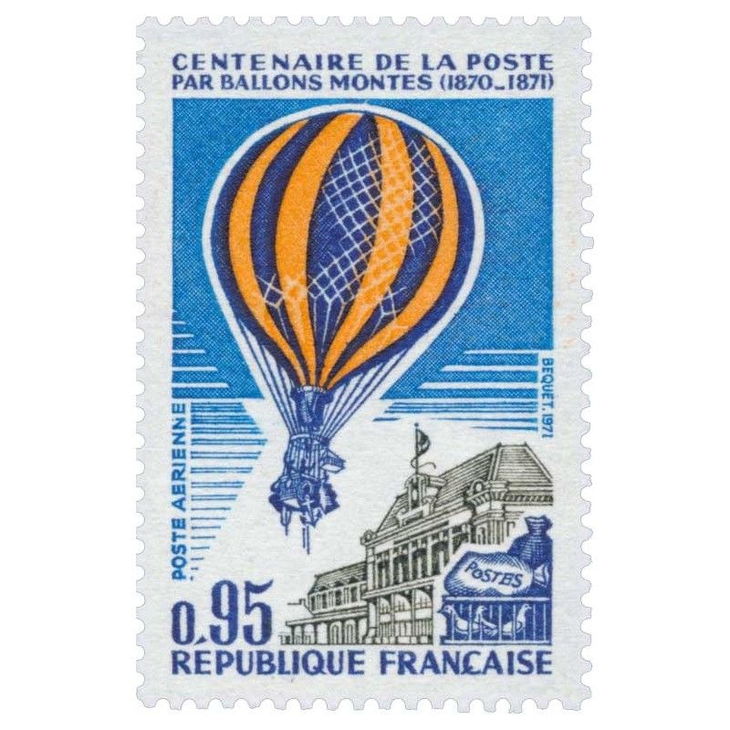 Timbre poste aérienne N°45 Ballon monté neuf**.