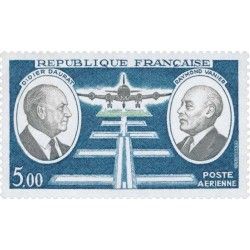 Timbre poste aérienne N°46 Daurat et Vanier neuf**.