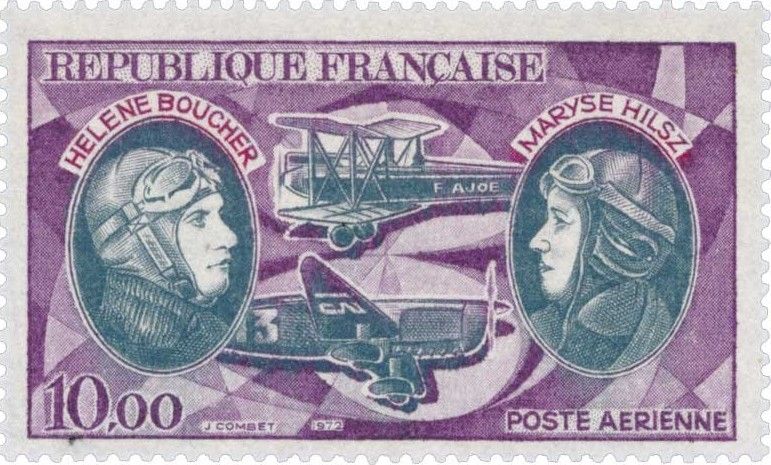 Timbre France 1957 N°37 Poste Aérienne - Hélicoptère | Neuf** Gomme Intacte | Collection Philatélie
