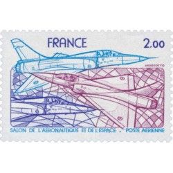 Timbre poste aérienne N°54 Mirage 2000 neuf**.