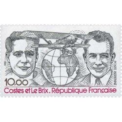 Timbre poste aérienne N°55 Breguet XIX GR neuf**.