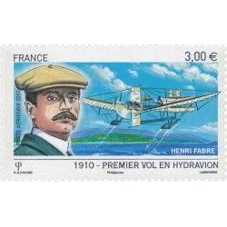 Timbre poste aérienne N°73 Henri Fabre neuf**.