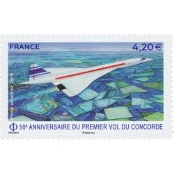 Timbre poste aérienne N°83 Concorde neuf**.