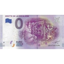 Billet Euro souvenir "Grotte de la Cocalière" 2019 neuf SUP.