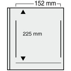 Feuilles Variant transparentes pour documents A5.