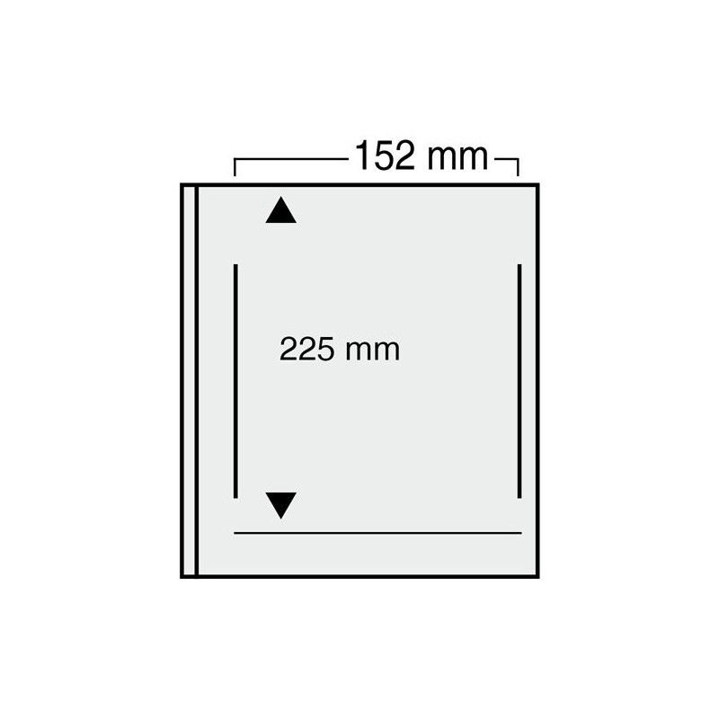 Feuilles Variant transparentes pour documents A5.