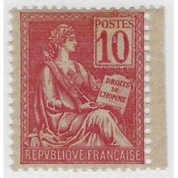 Mouchon timbre de France N°116 bdf neuf**.