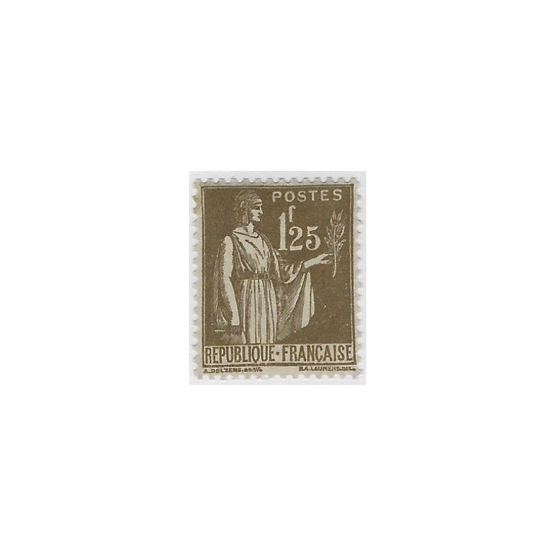 Paix, timbre de France N°287 neuf**.