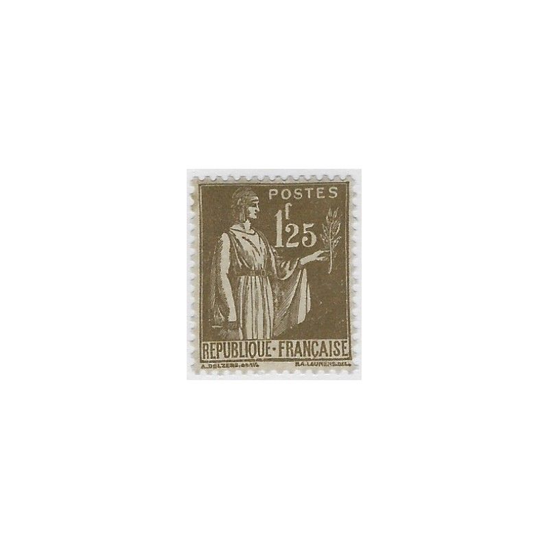 Type Paix timbre de France N°287 neuf**.