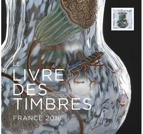 Livre des timbres de France de l'année 2018. - Philantologie