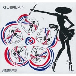 Bloc-feuillet de timbres N°148 Cœur de Guerlain neuf**.