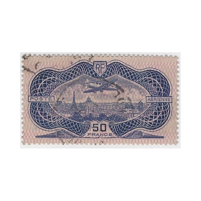 Timbre Poste Aérienne - timbre n°1 - 1927 - Neuf* avec charnière Signé Brun  - cote 250