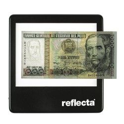 Plaque lumineuse LED Reflecta pour expertise de timbres, billets.