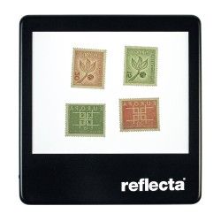 Plaque lumineuse LED Reflecta pour expertise de timbres, billets.