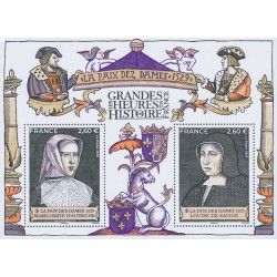 Feuillet de 2 timbres La paix des Dames F5357 neuf**.