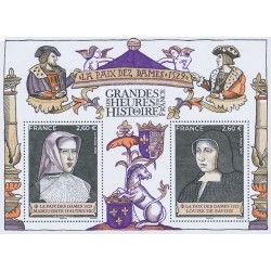 Feuillet de 2 timbres La paix des Dames N°F5357 neuf**.