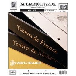 Jeux FS France timbres autoadhésifs 2019 deuxième semestre.