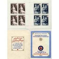 Carnet de timbres Croix-Rouge 1953 neuf**.