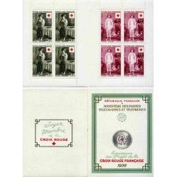 Carnet de timbres Croix-Rouge 1956 neuf**.