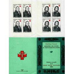 Carnet de timbres Croix-Rouge 1964 neuf**.